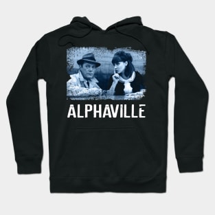 Surreal Cyberpunk Chronicles Alphavilles Classic French New Wave Couture Hoodie